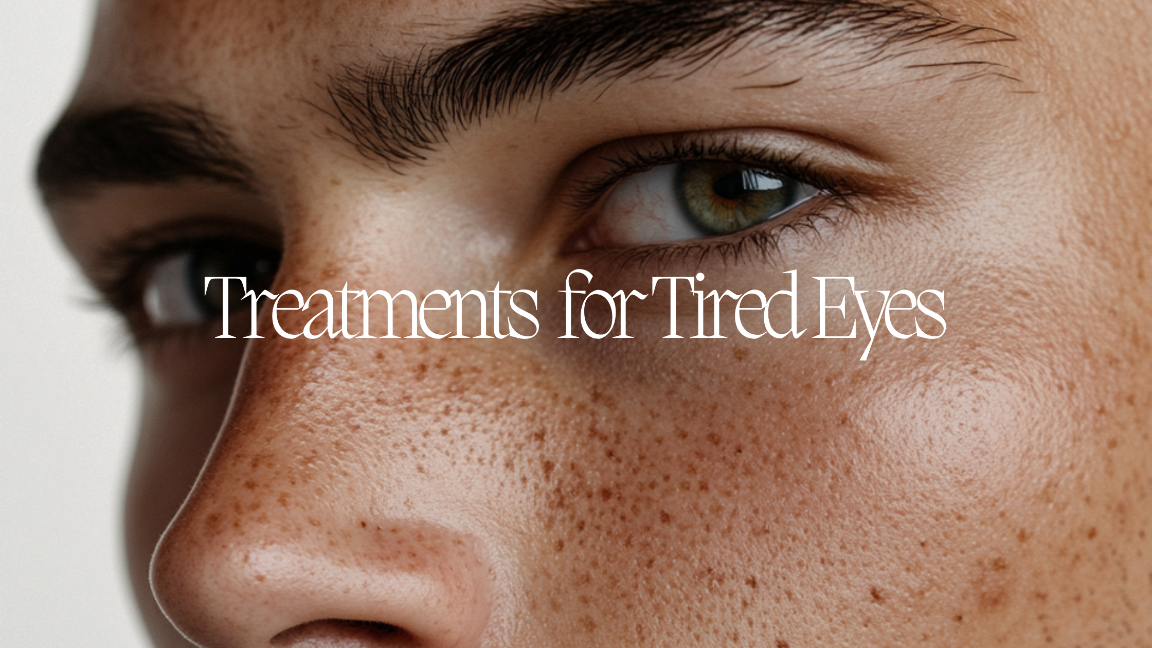 Treatments for Tired Under Eyes
